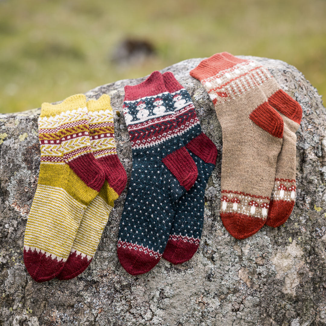 One Sock Colourwork: Socktober Fun & Handmade Christmas Gifts