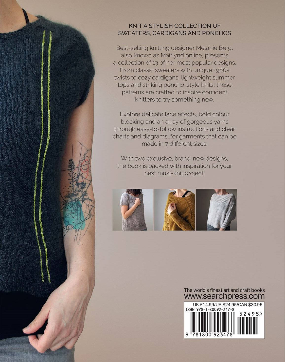 Easy Sweaters to Knit by Melanie Berg