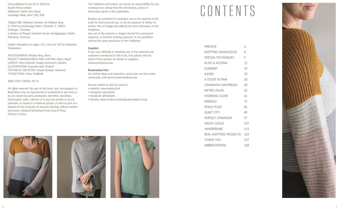 Easy Sweaters to Knit by Melanie Berg