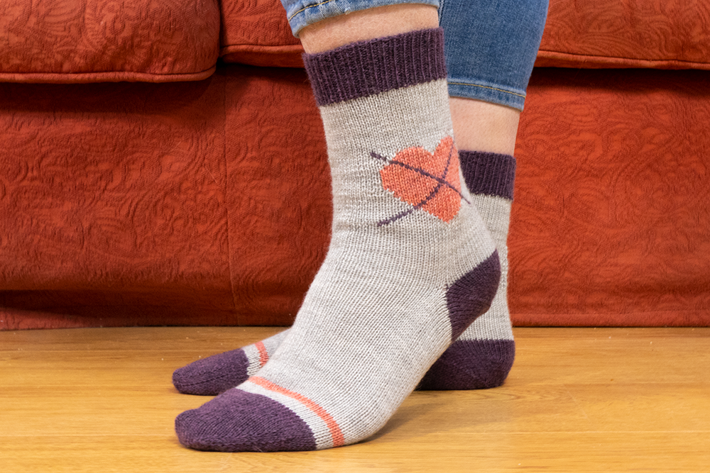 Heartgyle Socks