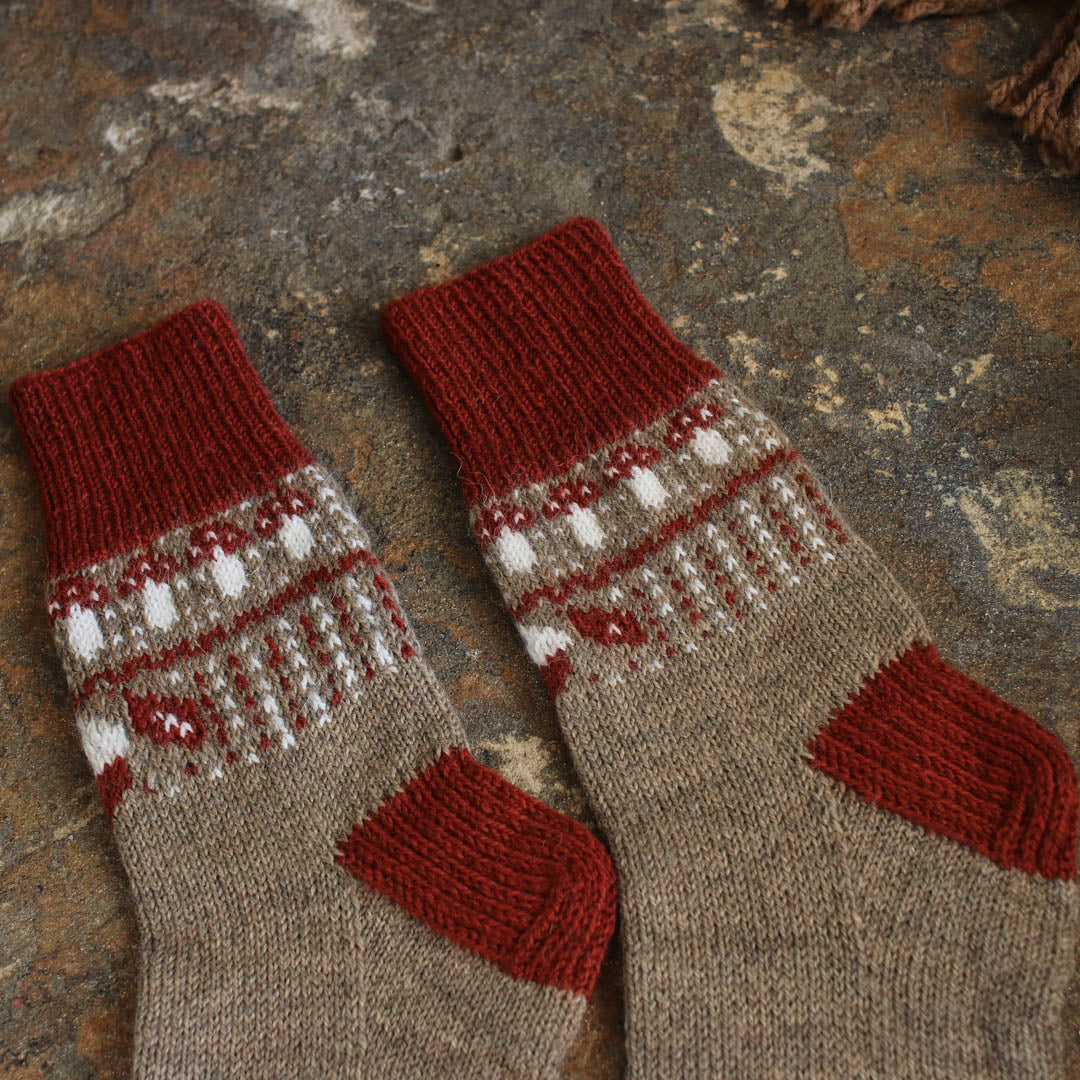 One Sock Colorwork Pattern