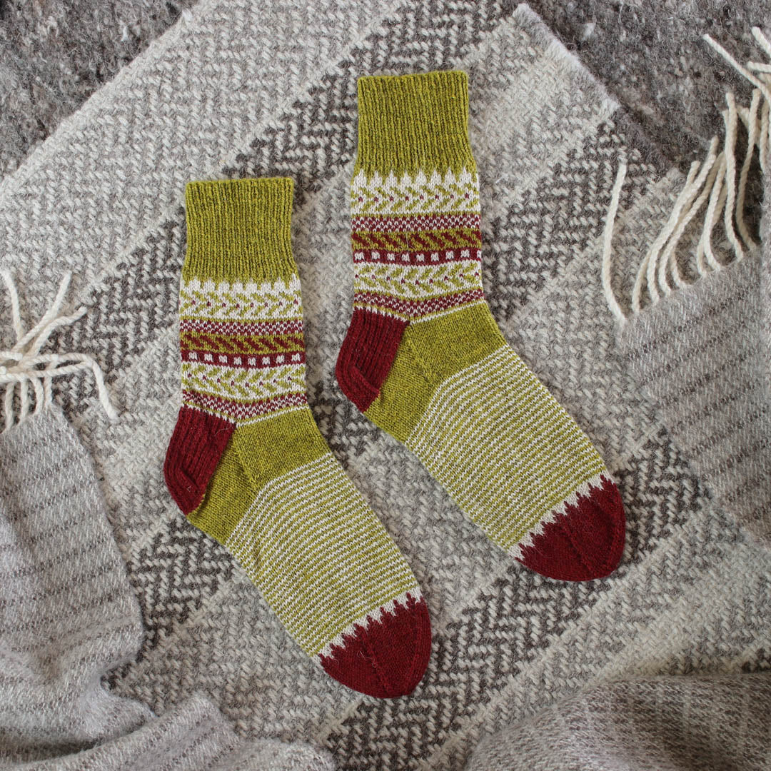 One Sock Colorwork Pattern