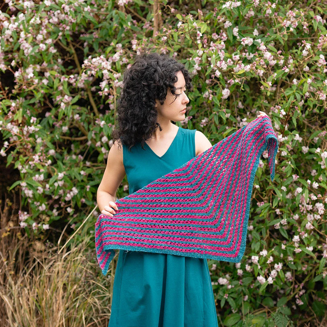 Style-It Eyelet Shawl Pattern