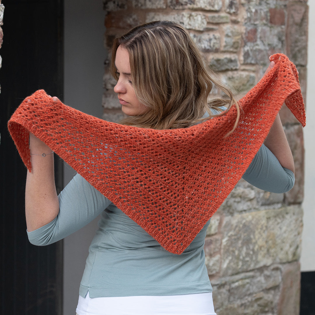 Style-It Eyelet Shawl Pattern