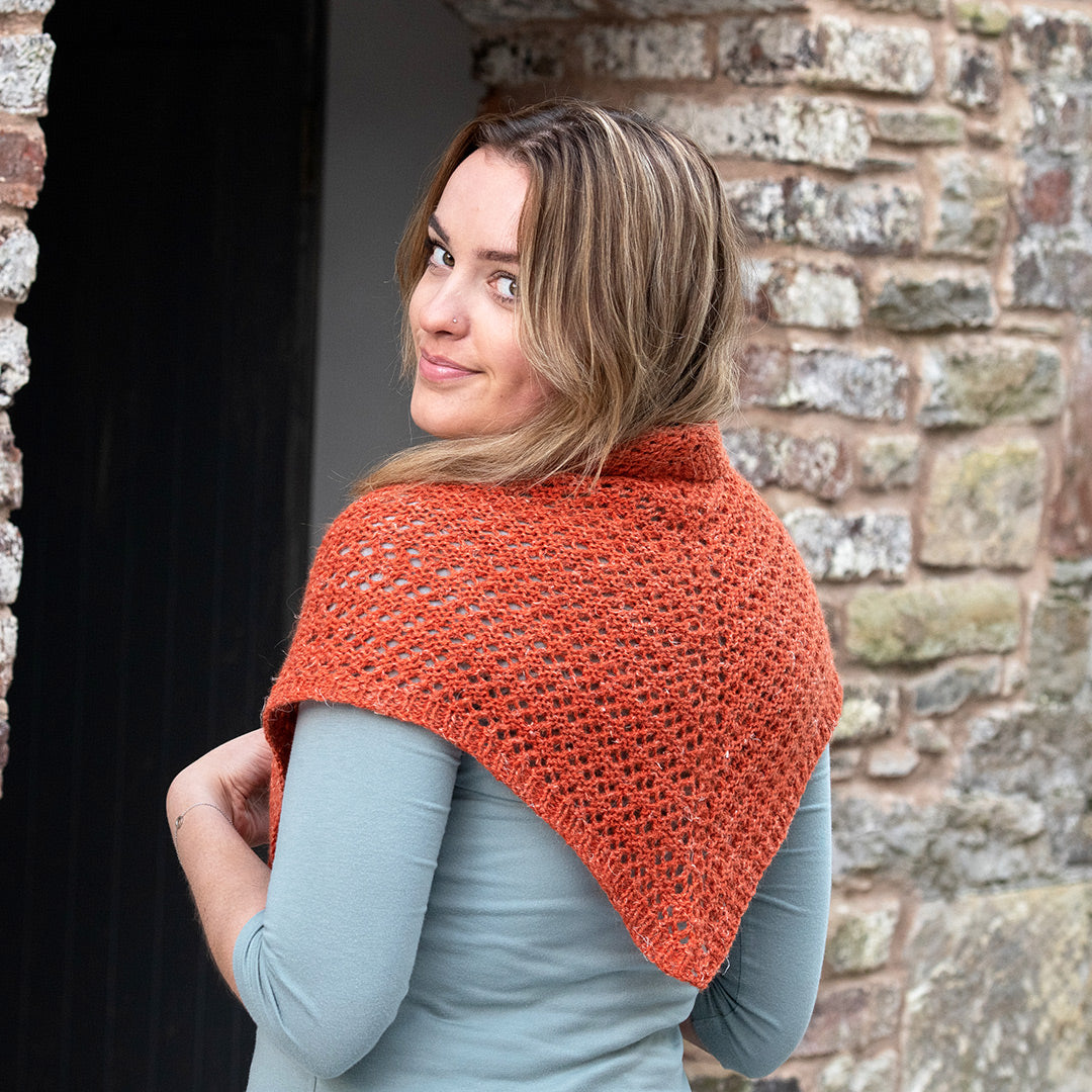 Style-It Eyelet Shawl Pattern