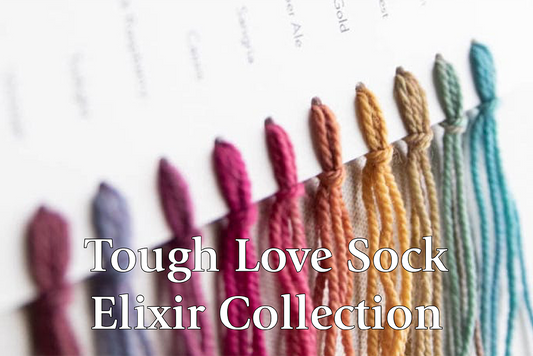 SweetGeorgia Tough Love Sock - Elixir