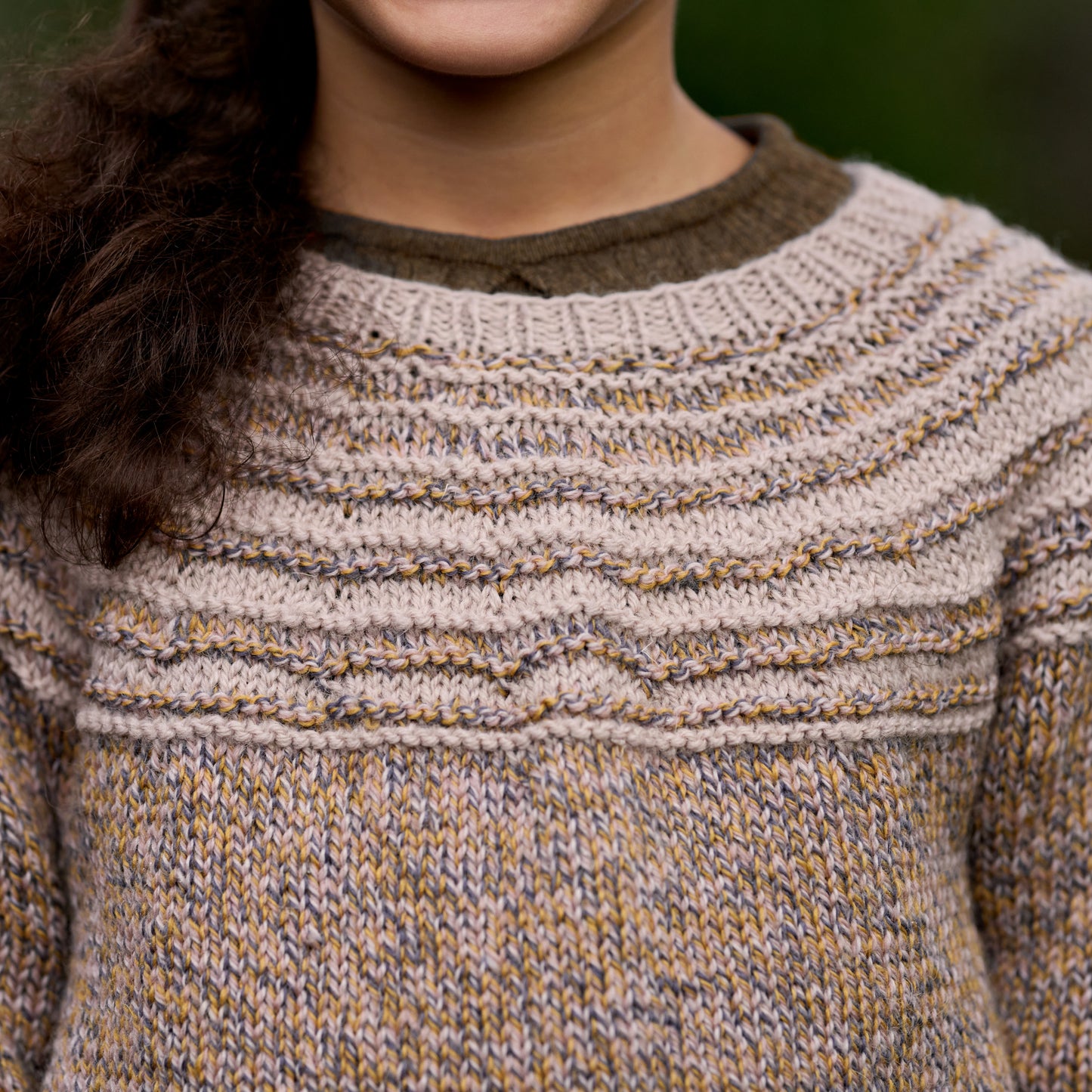 West Yorkshire Spinners Pattern - Maple Yoke Jumper Pattern