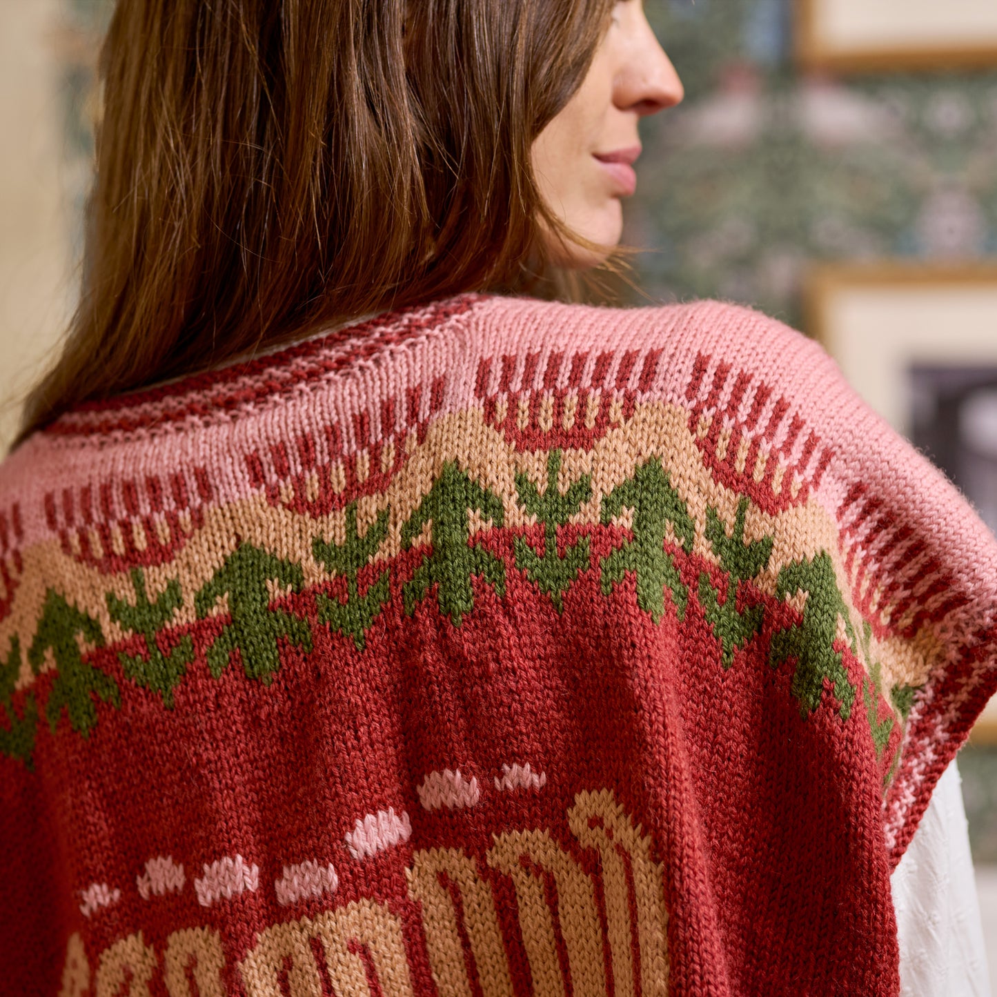 Chrysanthemum Knitted Shawl Pattern