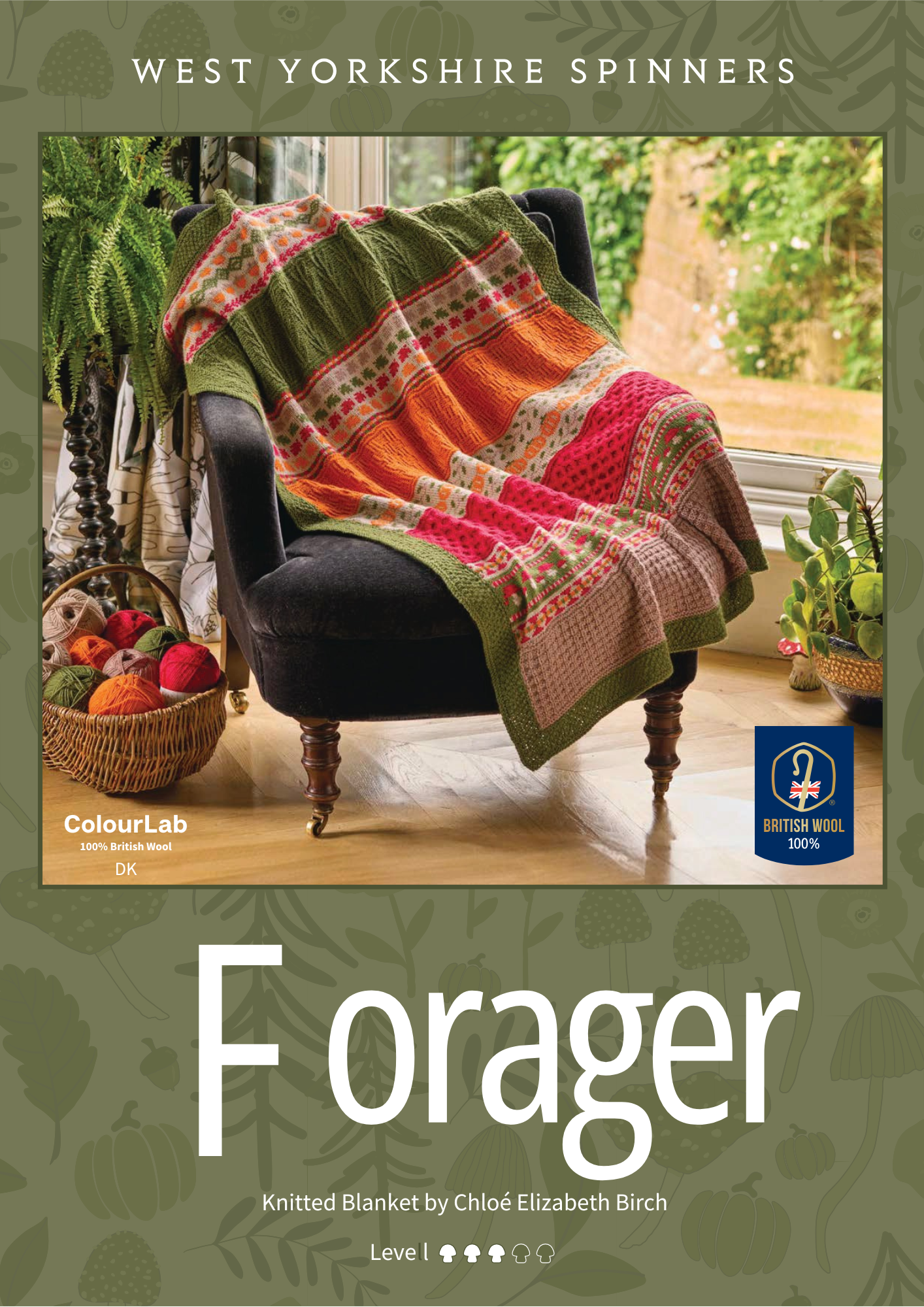 Forager Knitted Blanket Pattern