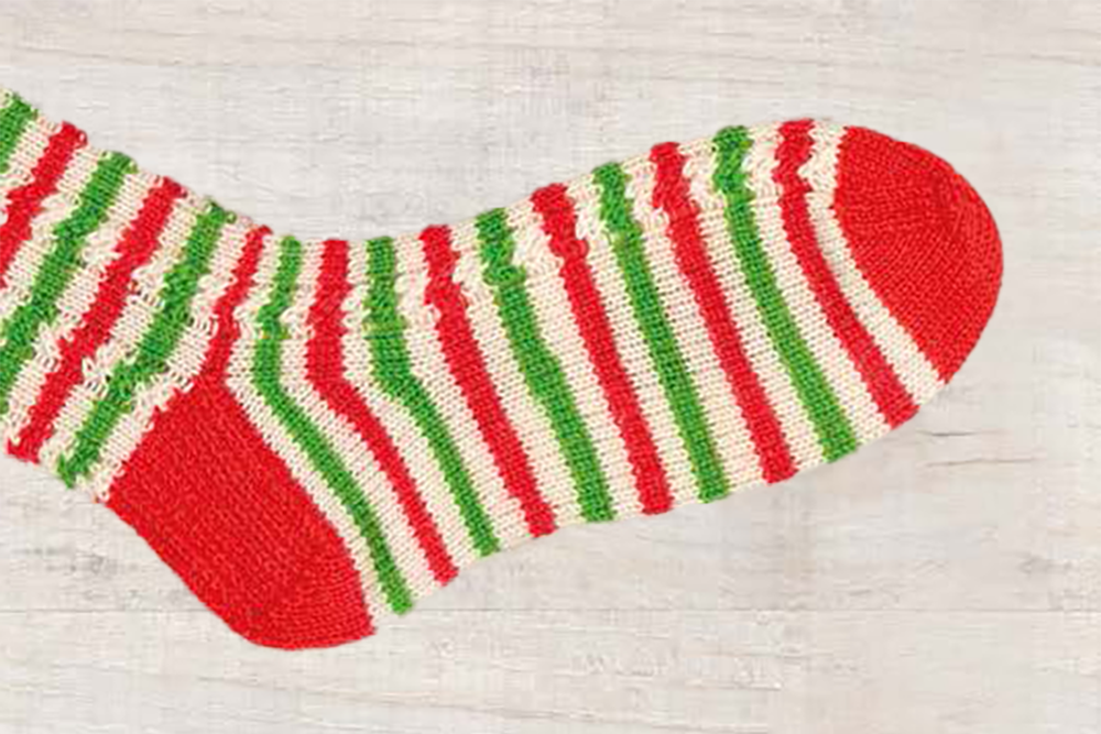 West Yorkshire Spinners Pattern - Blitzen Socks