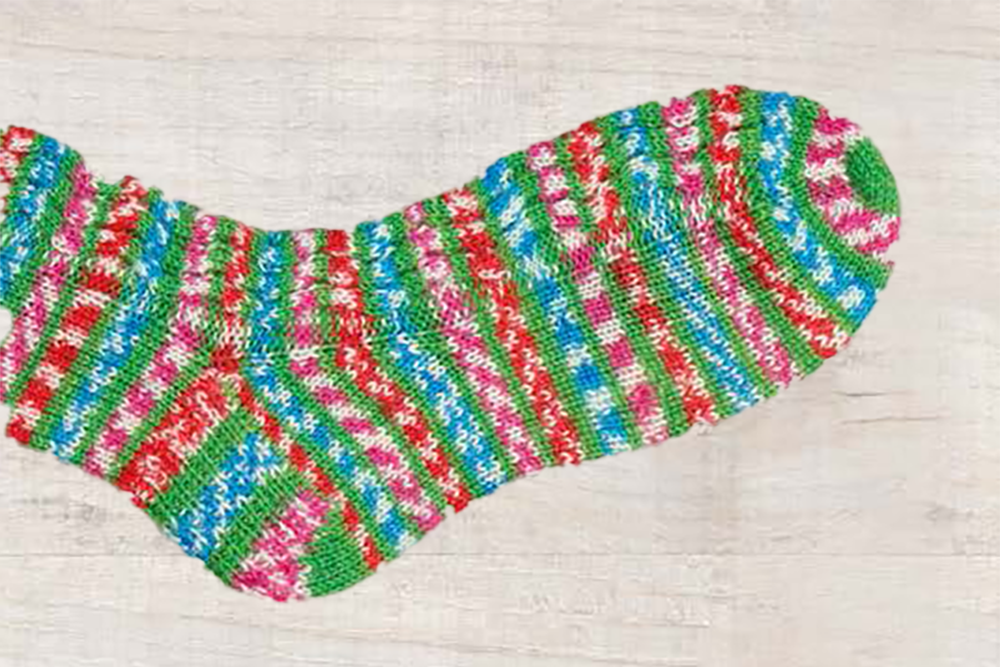 West Yorkshire Spinners Pattern - Blitzen Socks