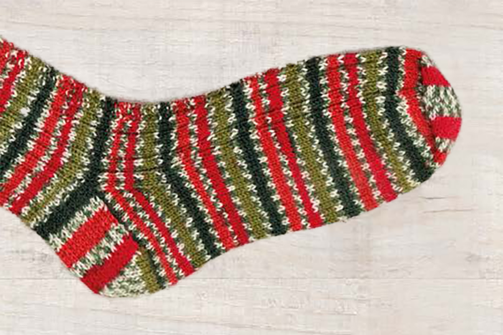 West Yorkshire Spinners Pattern - Blitzen Socks