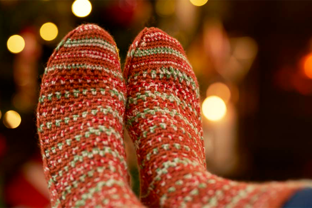 West Yorkshire Spinners Pattern - Clementine Crochet Socks