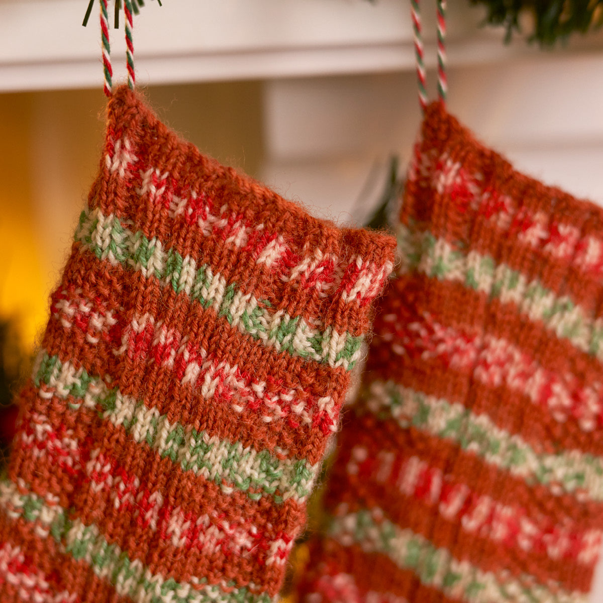 West Yorkshire Spinners Pattern - Rudy Textured Knitted Socks