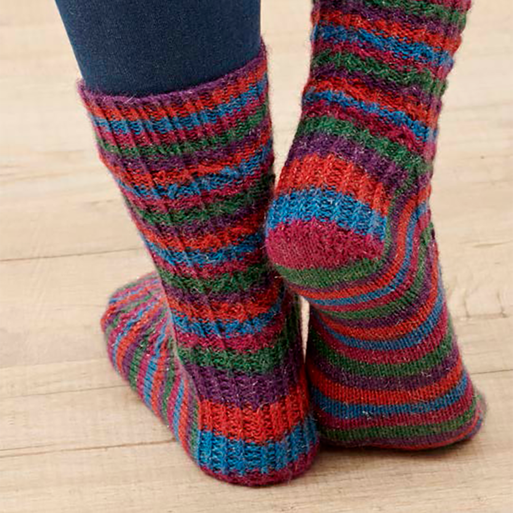 West Yorkshire Spinners Pattern - Twinkle Toes Socks