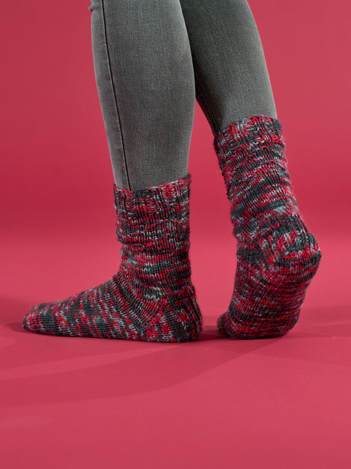 West Yorkshire Spinners Pattern - Sound Waves Socks