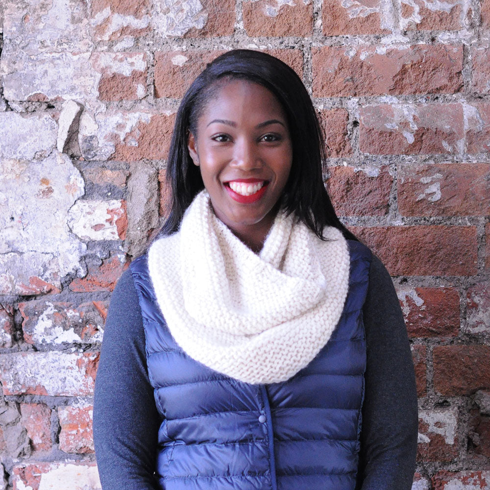 garter stitch cowl
