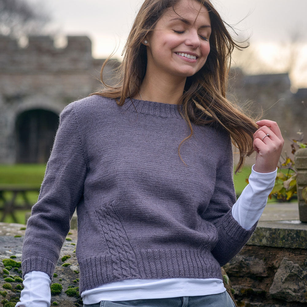 Travelling Cable Sweater