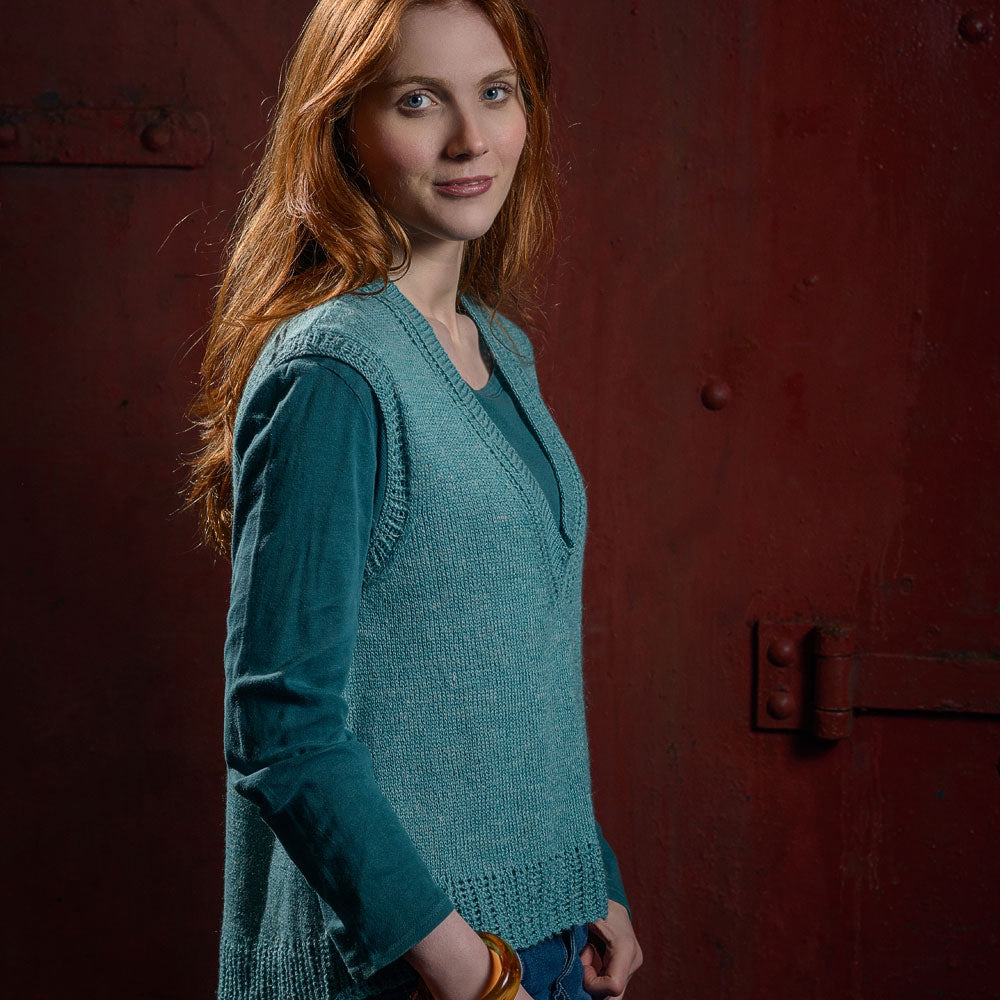 V-Neck Sleeveless Top