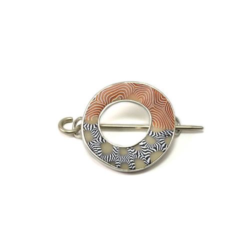 Bonnie Bishof Single Circle Shawl Pin
