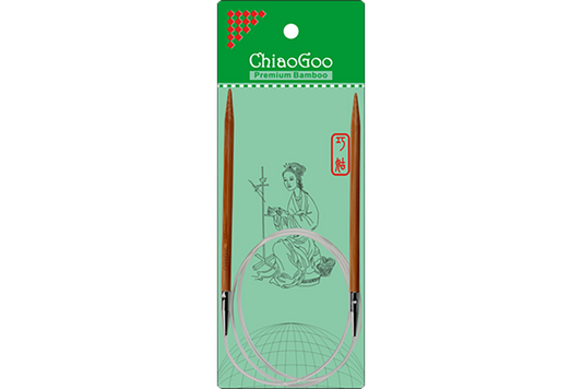 ChiaoGoo 40" Bamboo Circular Knitting Needles