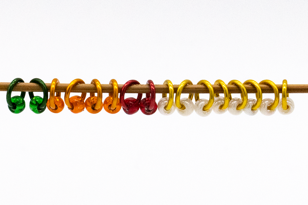 Essence of Purl Stitch Markers