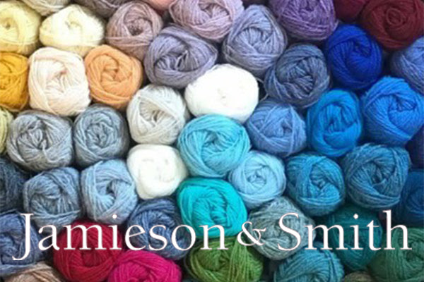 Jamieson and Smith 2 ply Jumper Weight Shetland Yarn