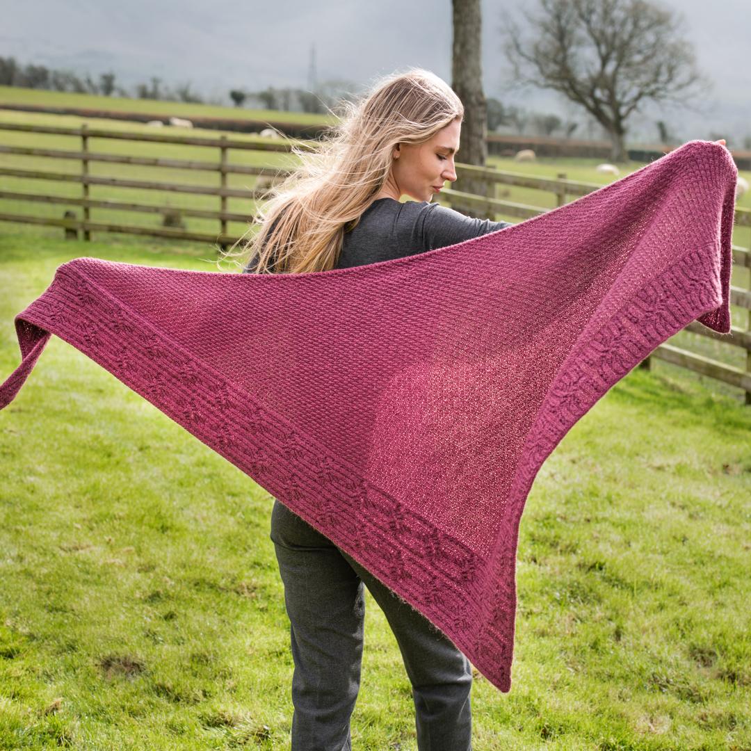 Airglow Shawl Pattern