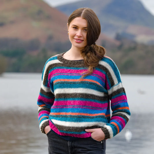 All Stripes Sweater Kit (&Make DK)