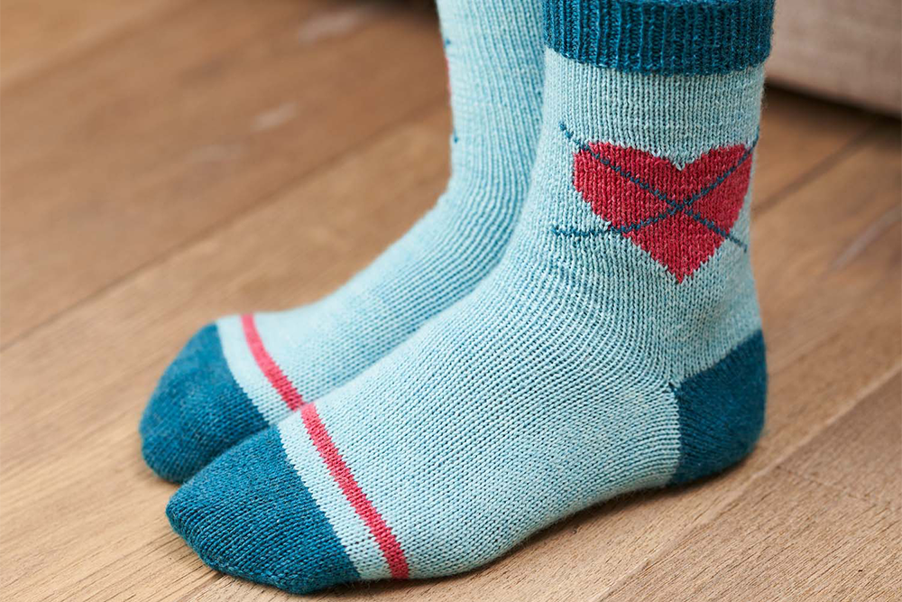 Heartgyle Socks