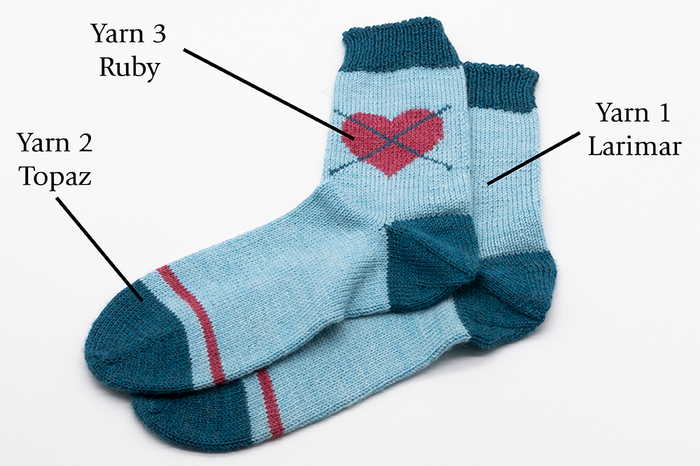 Heartgyle Socks
