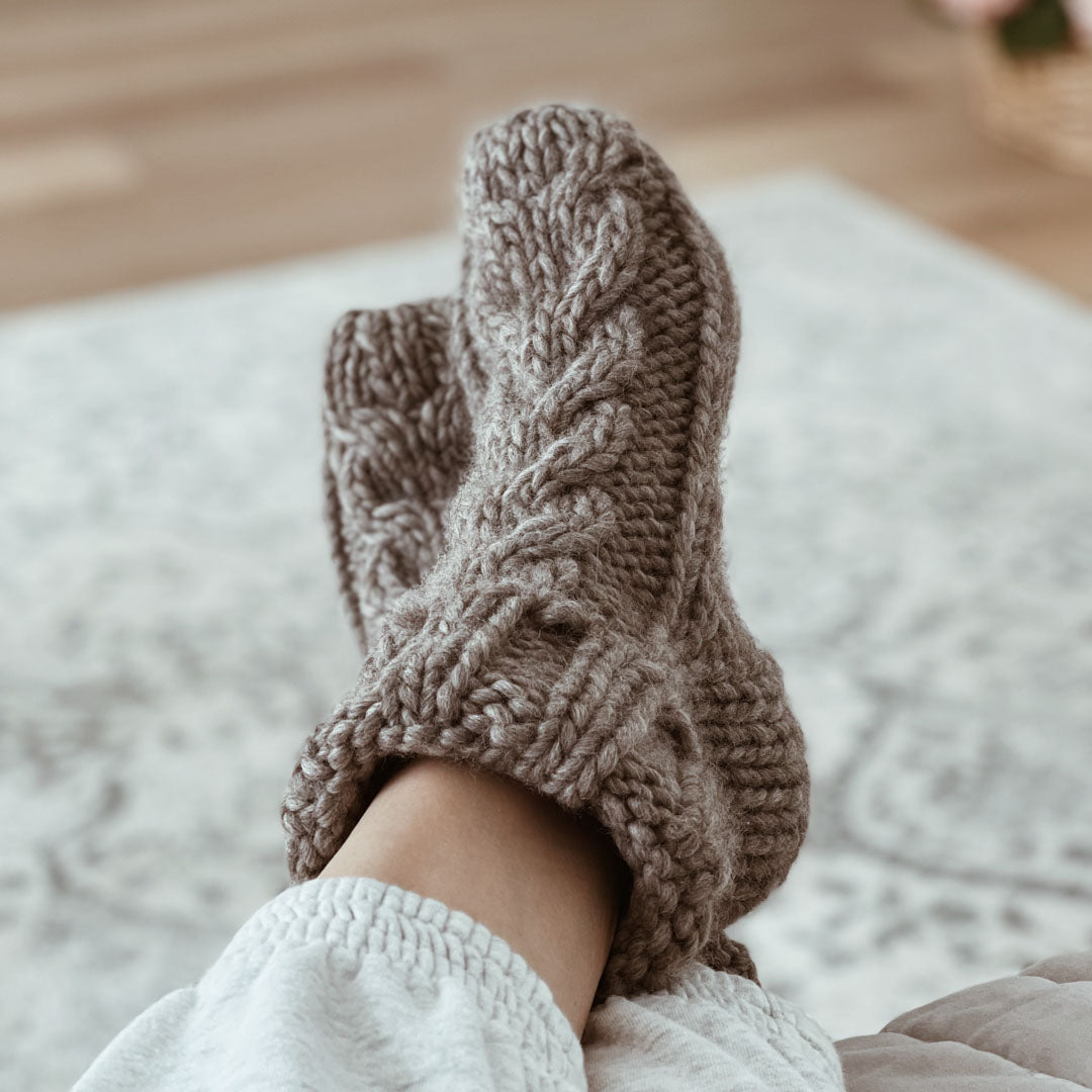 Super chunky sock knitting pattern sale