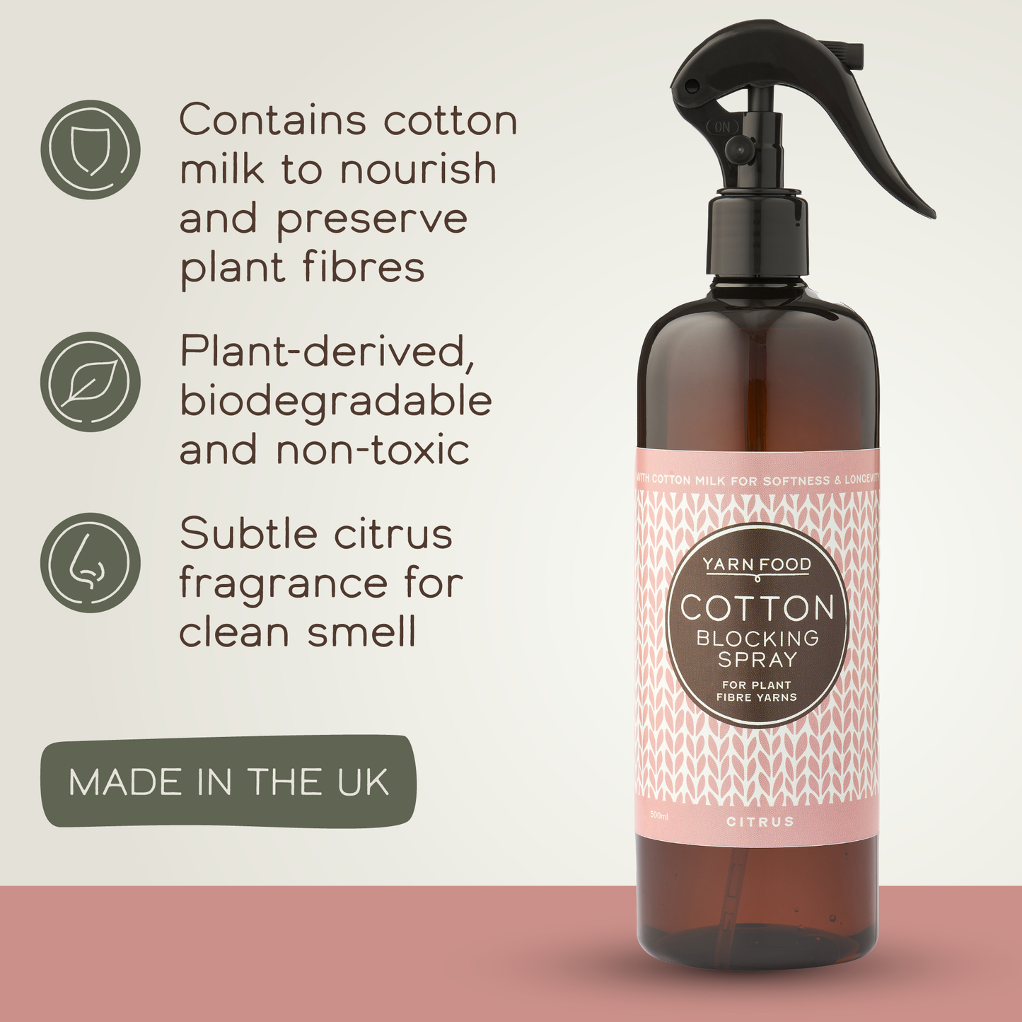 Yarn Food Blocking Spray