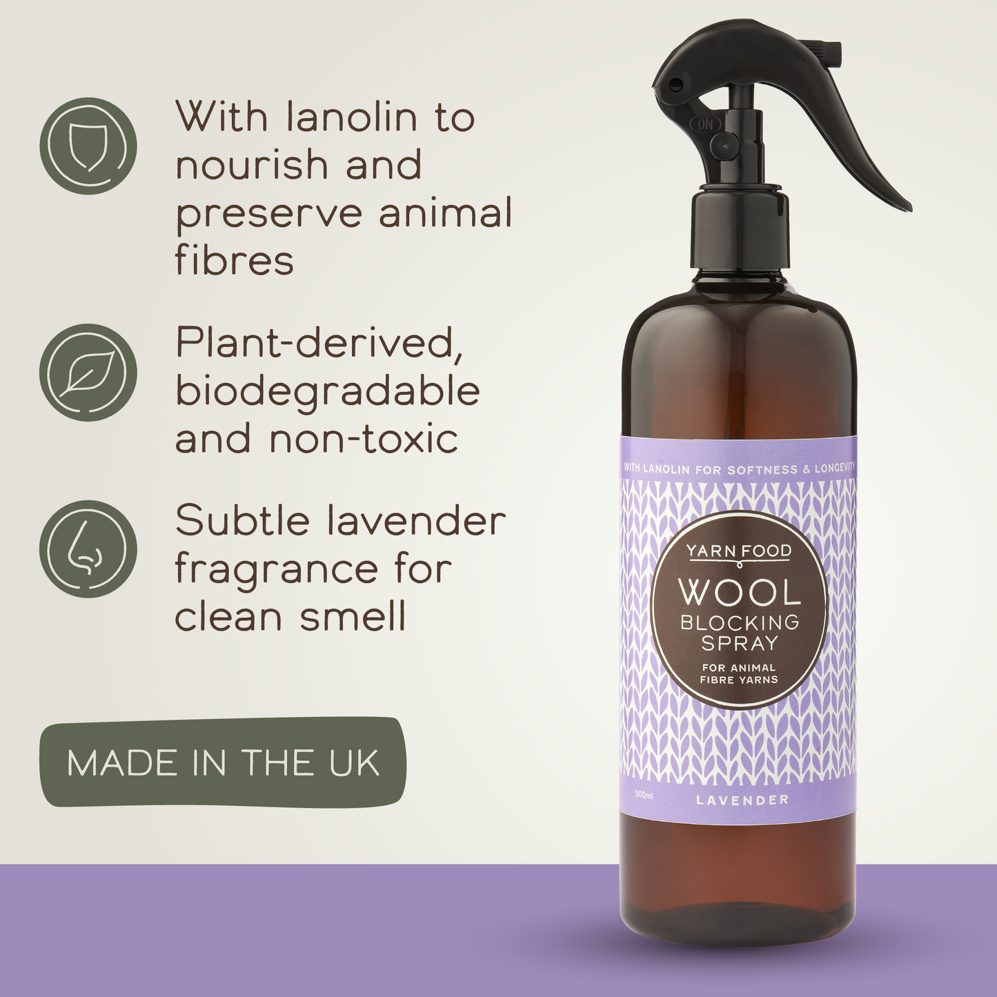 Yarn Food Blocking Spray