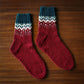 Festive Mistletoe Socks Pattern