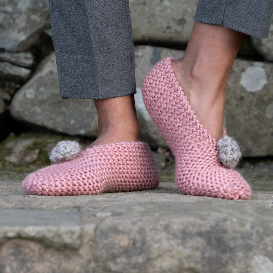 Flushed Feet Slippers Pattern