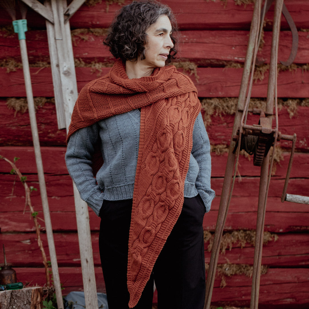 Global Shift Shawl Pattern