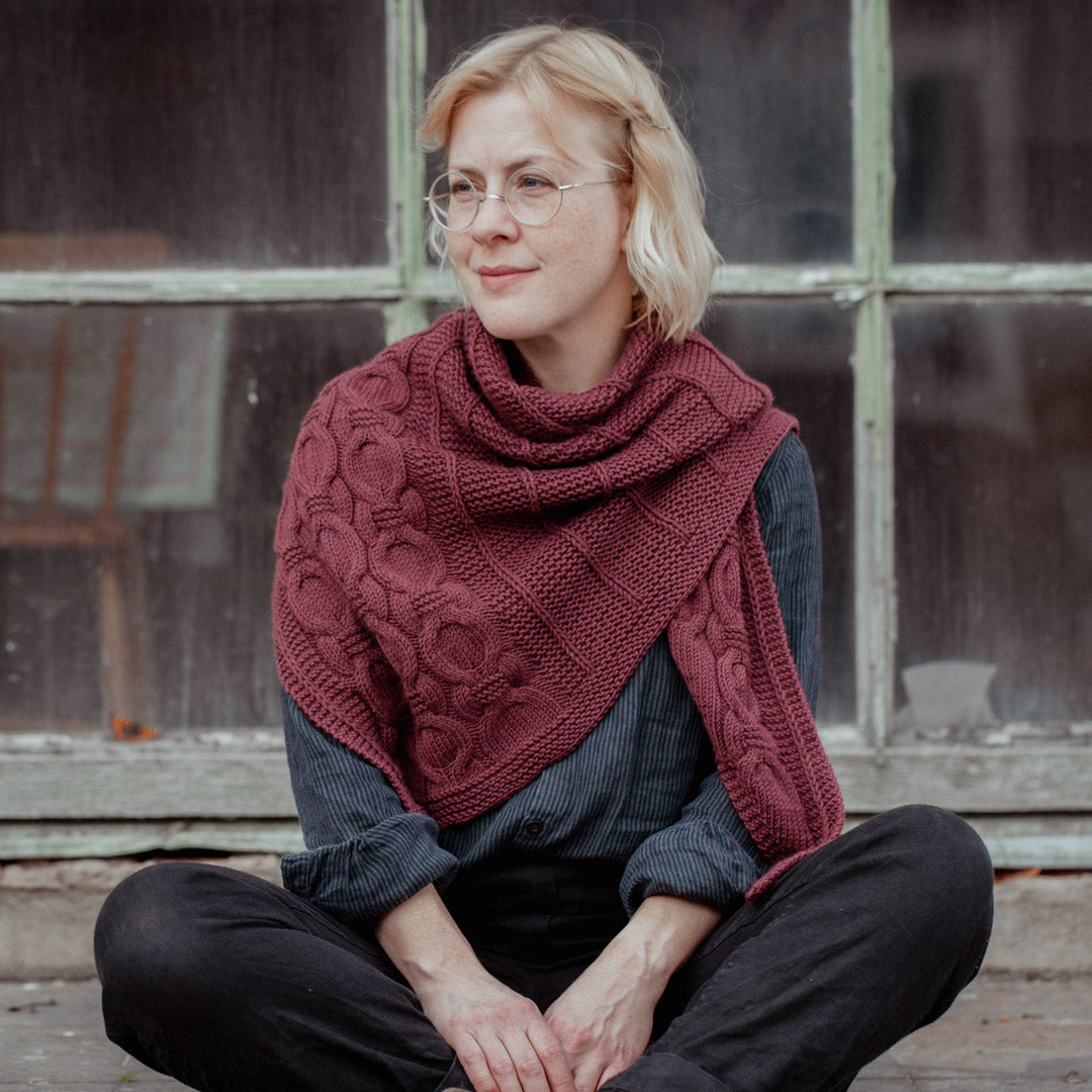 Global Shift Shawl Pattern