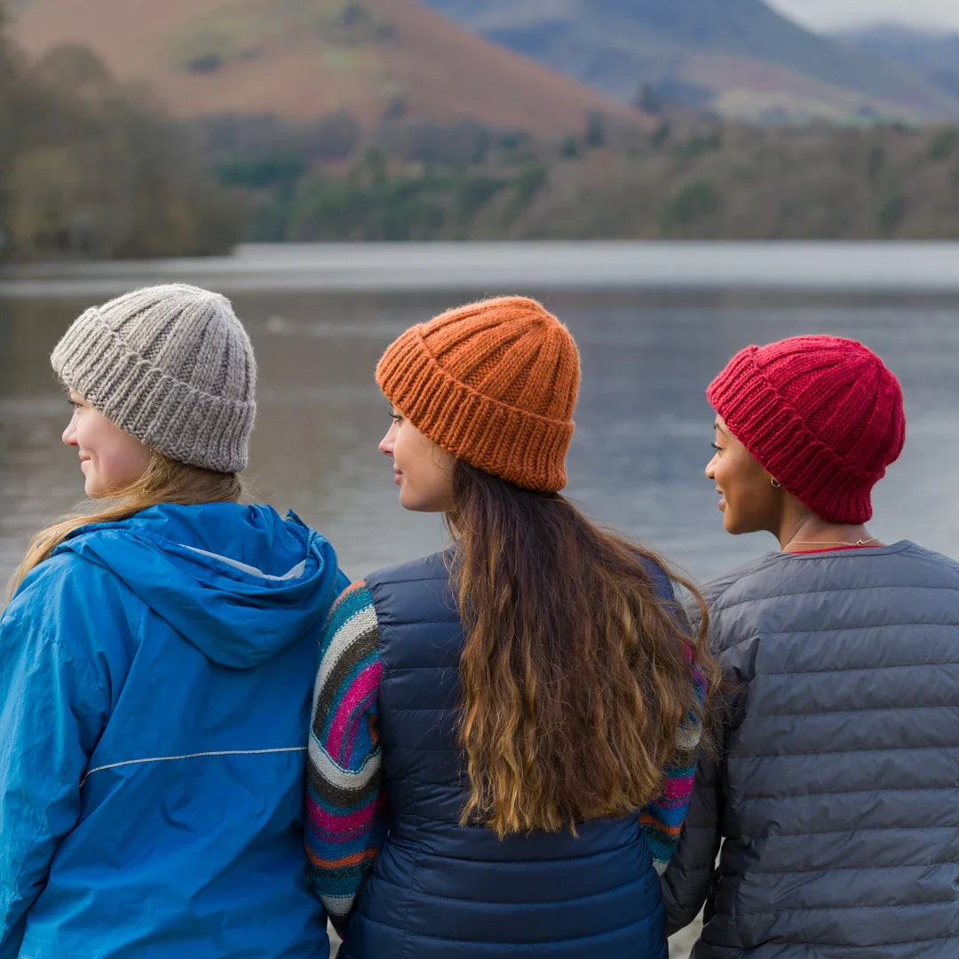 Jagged Ridge Beanie Pattern