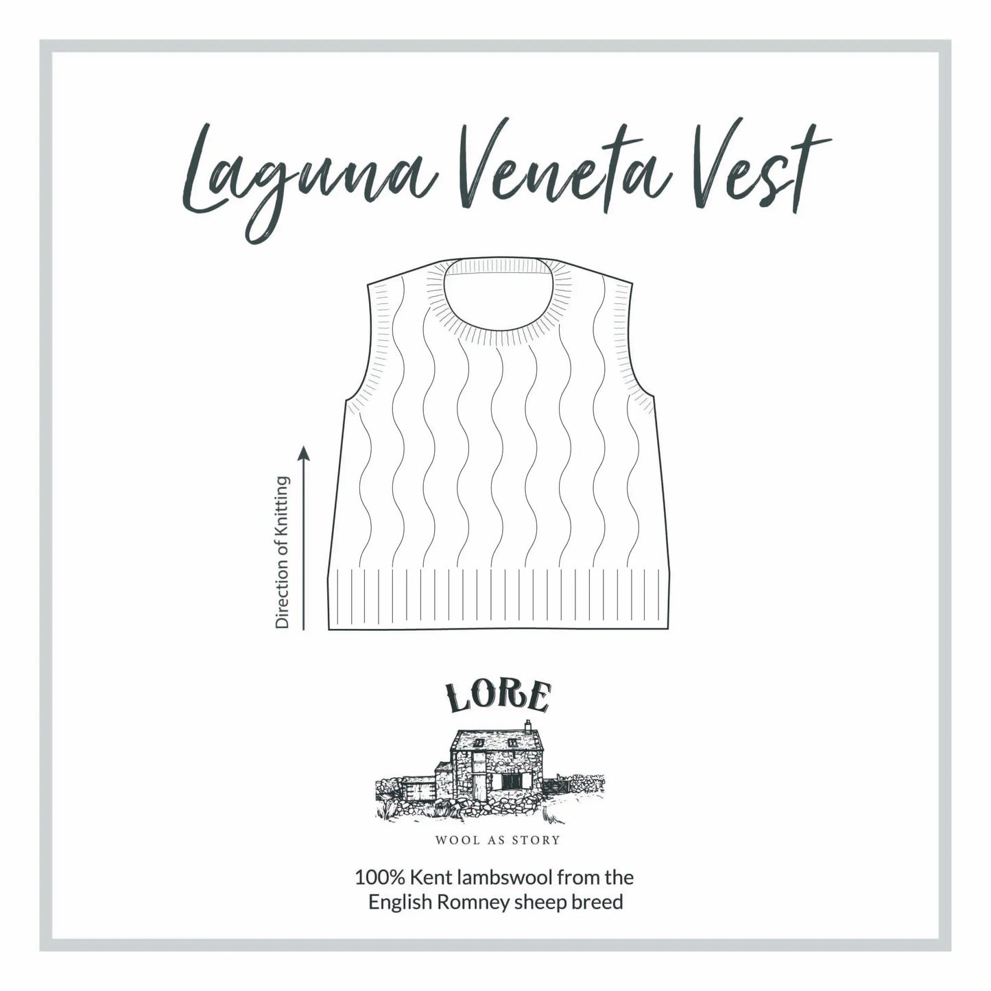 Laguna Veneta Vest Pattern