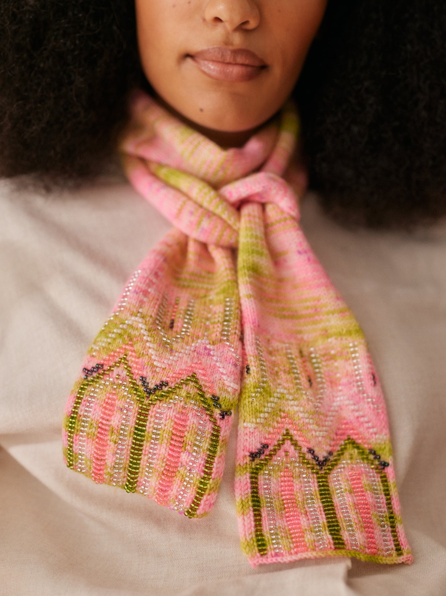 Beaded Colourwork by Jeanette Sloan