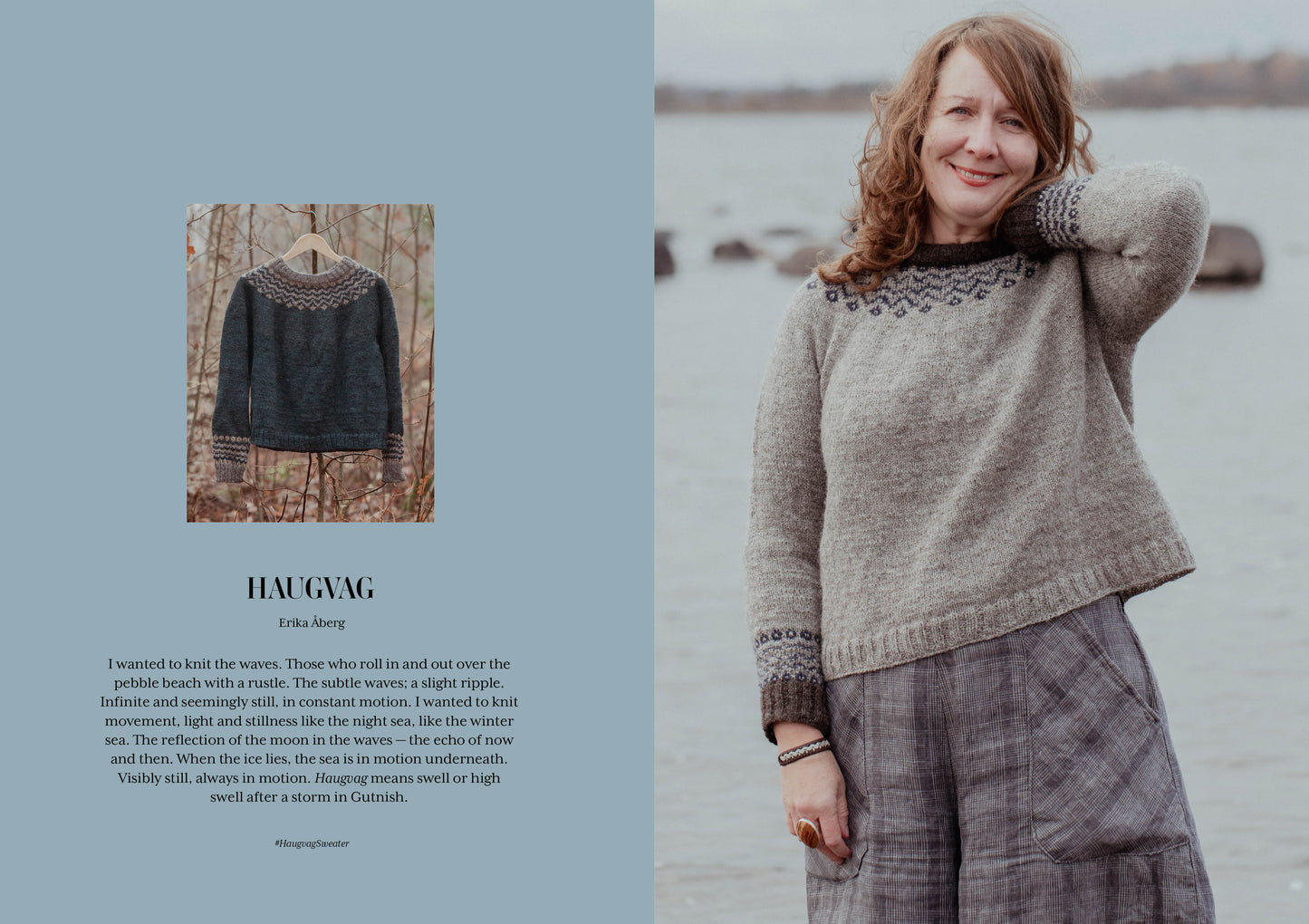 The Island and the Forest: A Knitted Correspondence