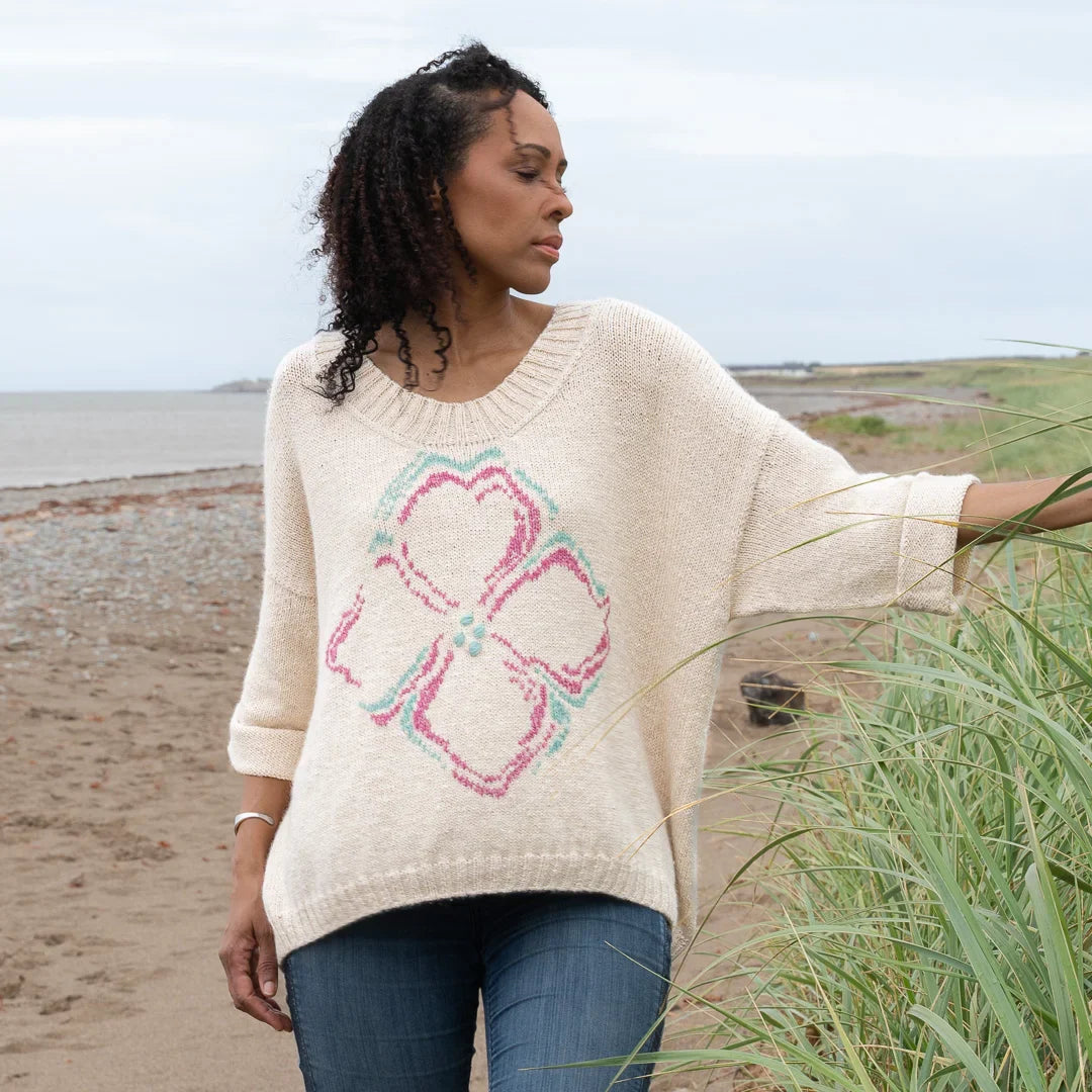 Ocean Blooms Sweater Pattern