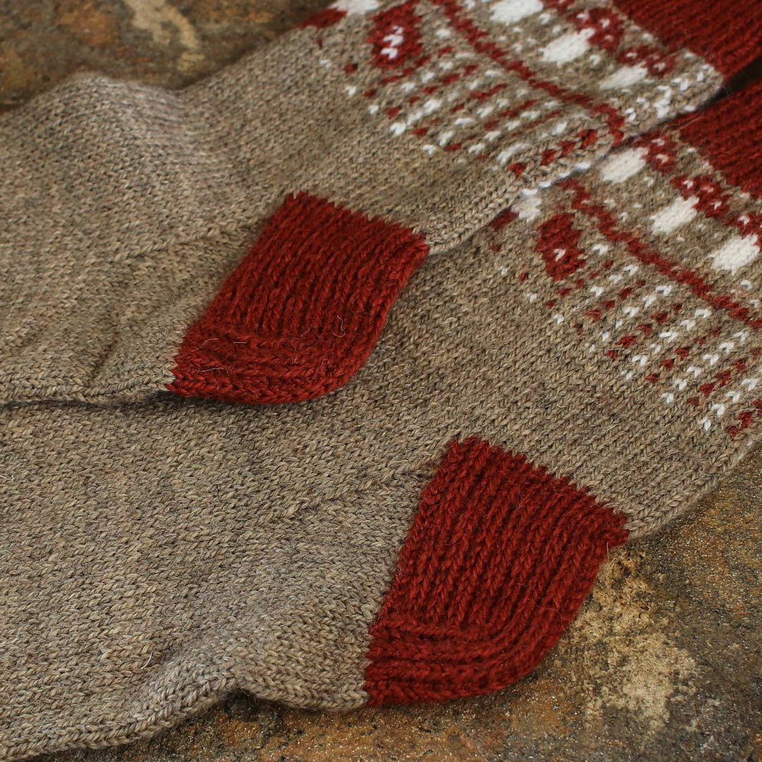 One Sock Colorwork Pattern