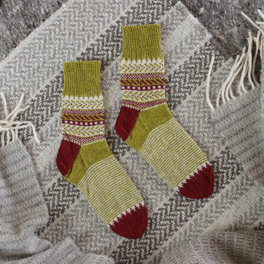 One Sock Colorwork Kit - Candy Stripe