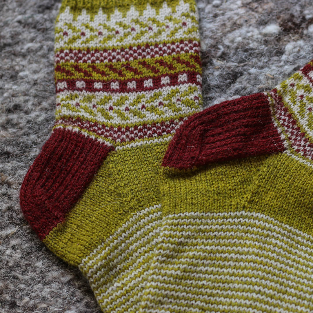 One Sock Colorwork Pattern
