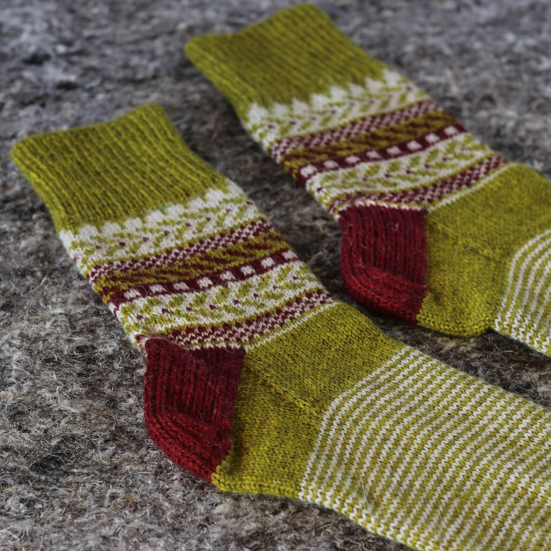 One Sock Colorwork Pattern