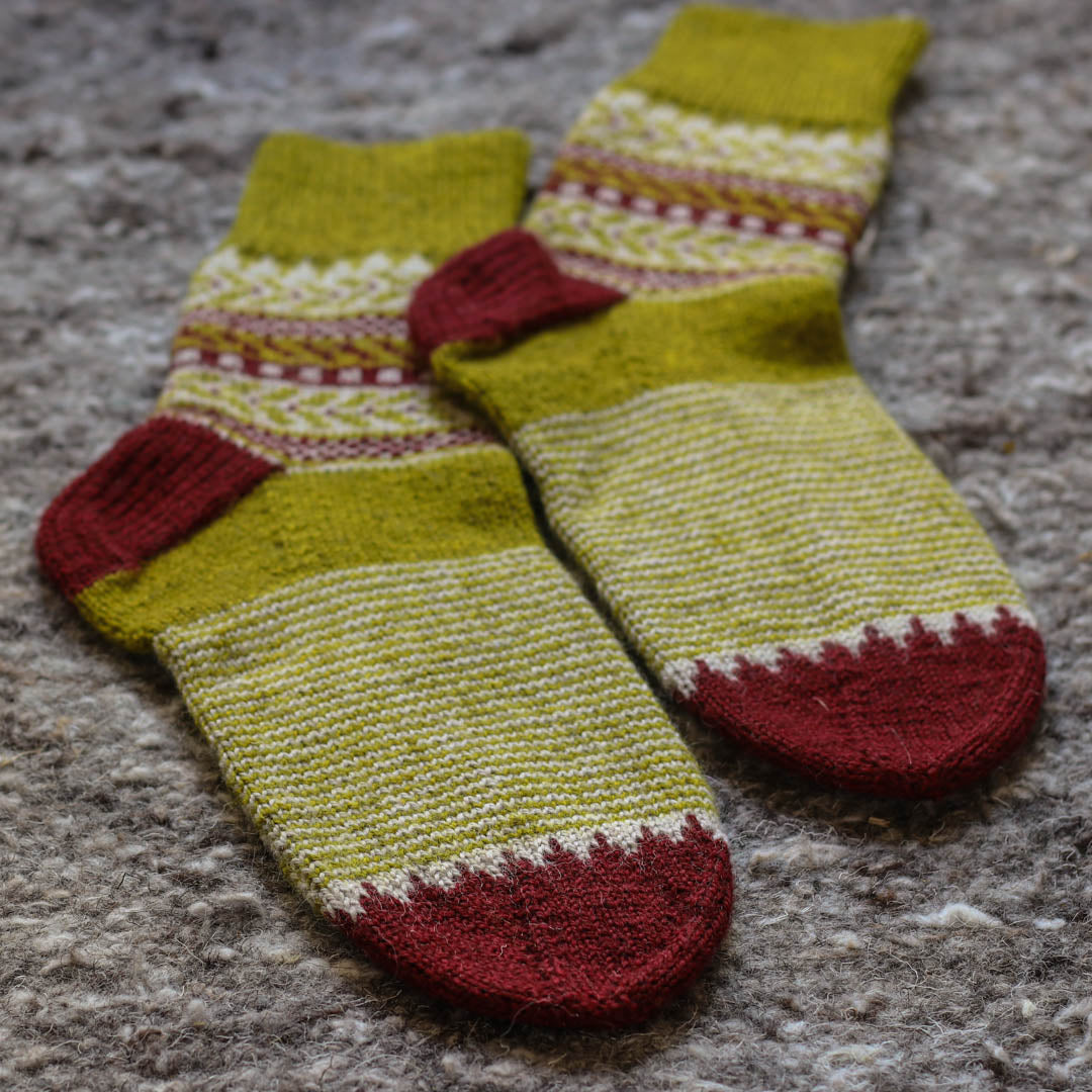 One Sock Colorwork Pattern