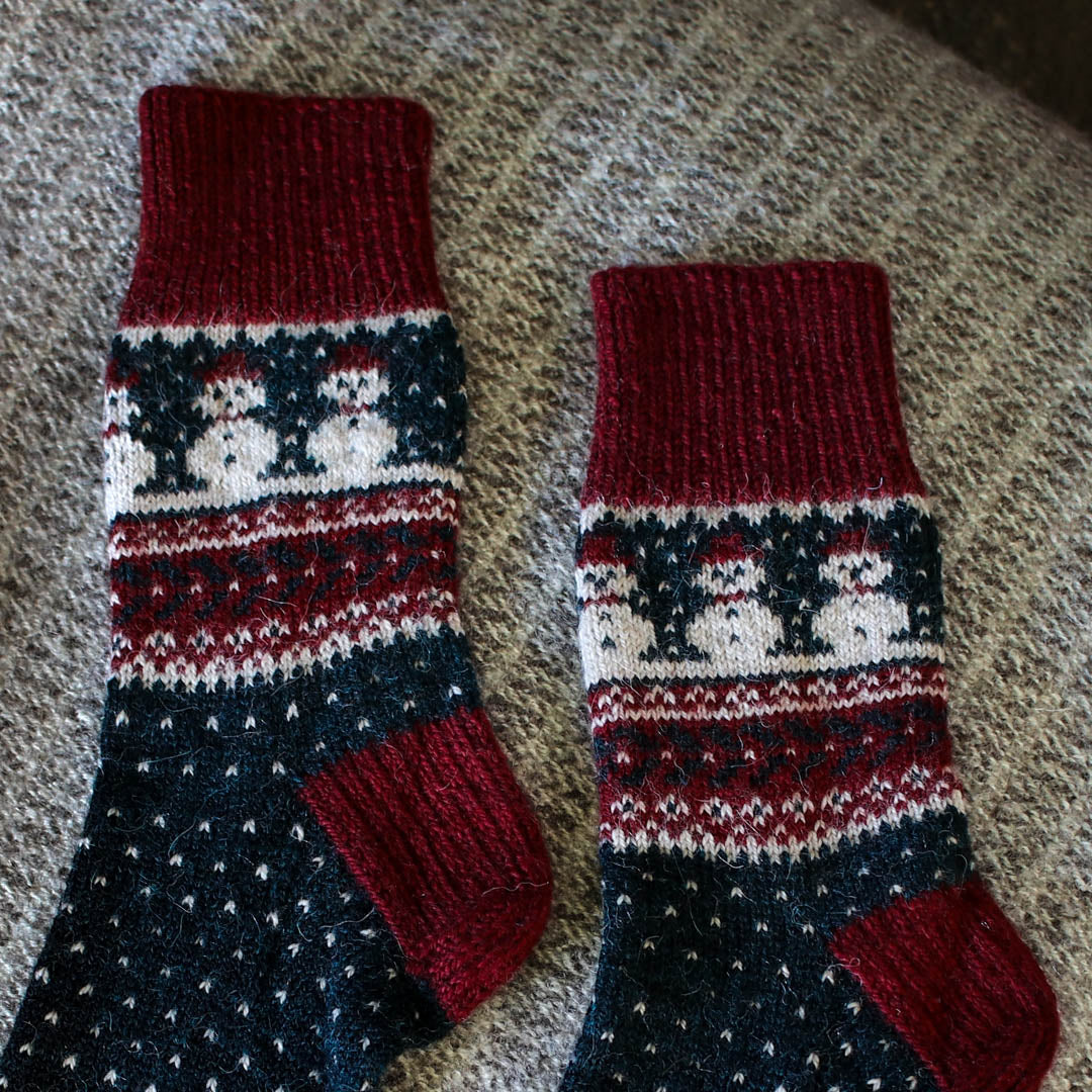 One Sock Colorwork Pattern