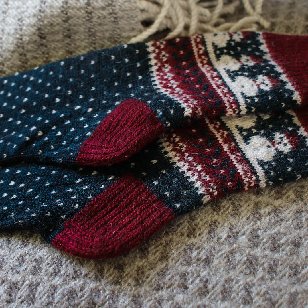 One Sock Colorwork Pattern